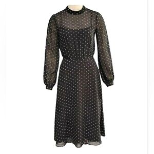 New Massimo Dutti Polka Dot Dress Size 6